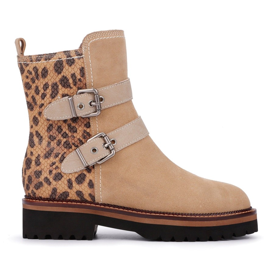 Women Vintage Havana Boots & Booties | Curtis-Sand Cheetah