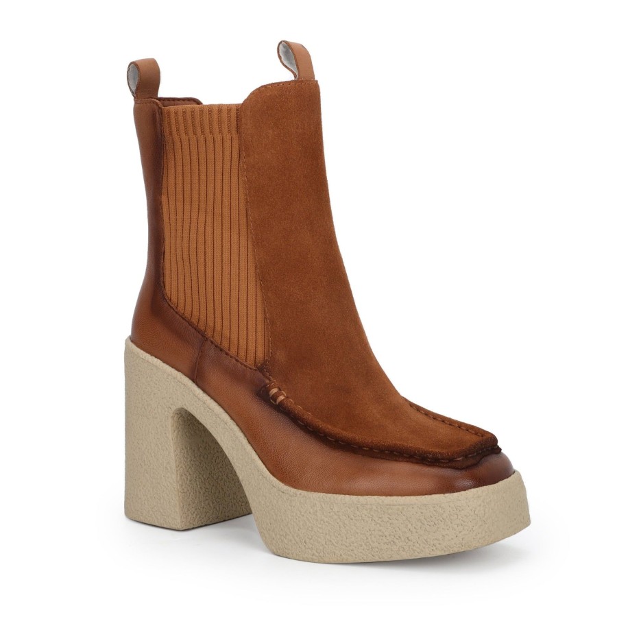 Women Vintage Havana Boots & Booties | Henry-Chestnut