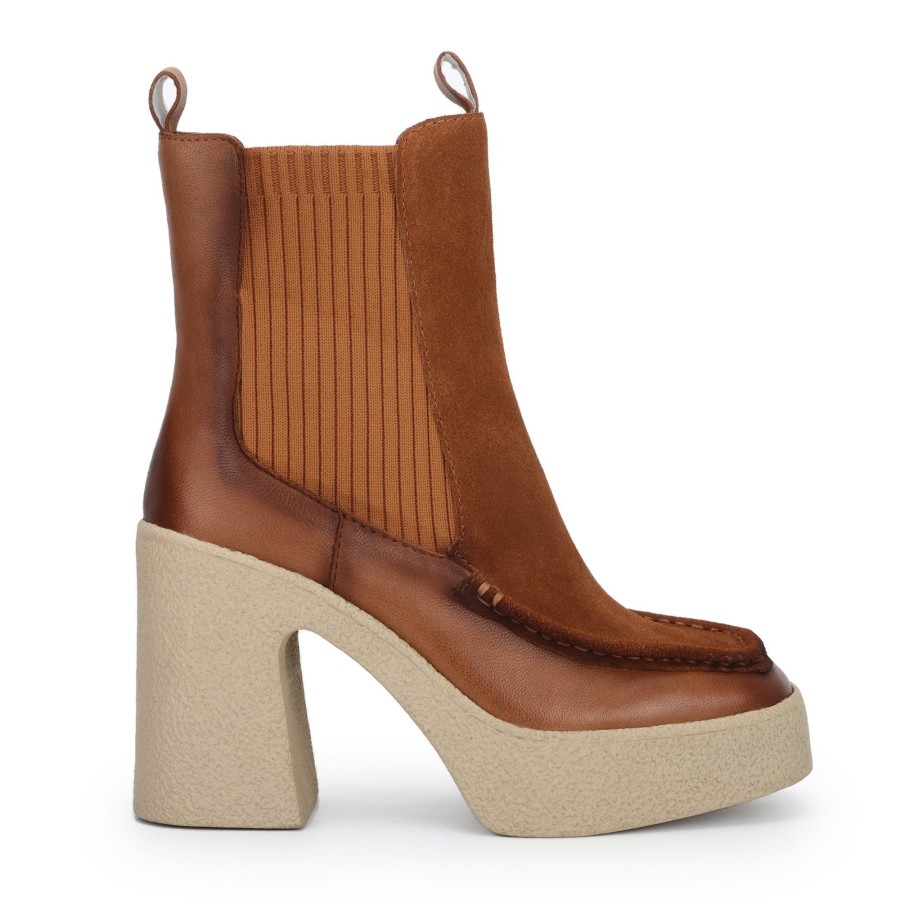 Women Vintage Havana Boots & Booties | Henry-Chestnut