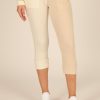 Women Vintage Havana Joggers | Brushed Hacci Rib Split Jogger