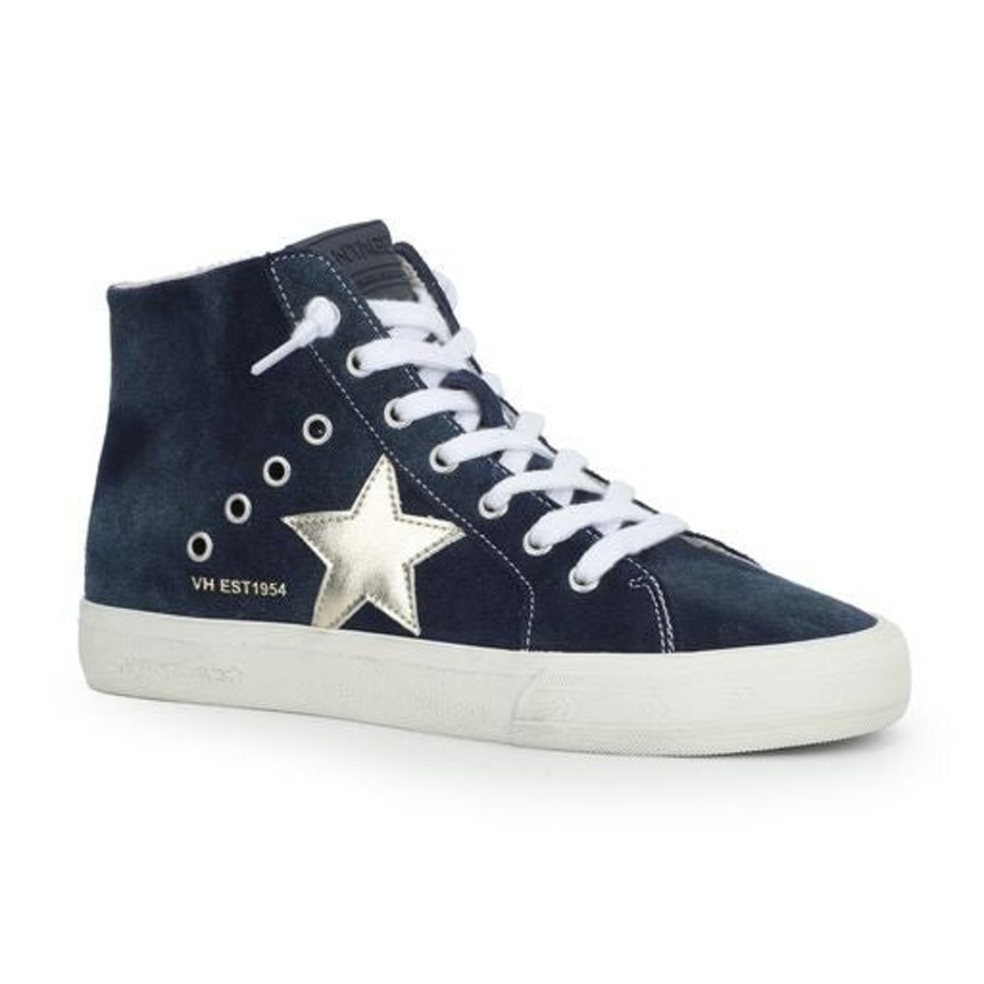 Women Vintage Havana High Tops | Break Out 2-Navy Multi