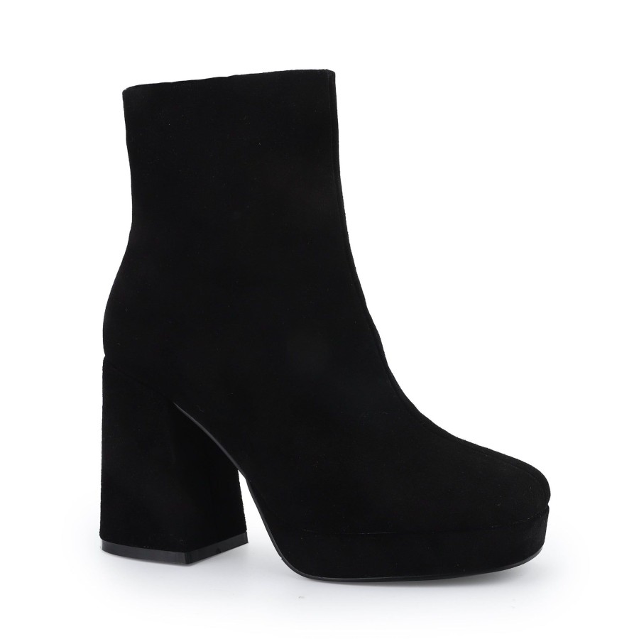 Women Vintage Havana Boots & Booties | Bayside-Black Suede