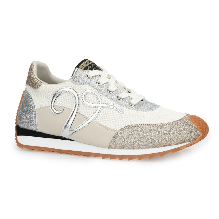 Women Vintage Havana Low Tops | Vroom 8-Matt Silver/Matte Gold