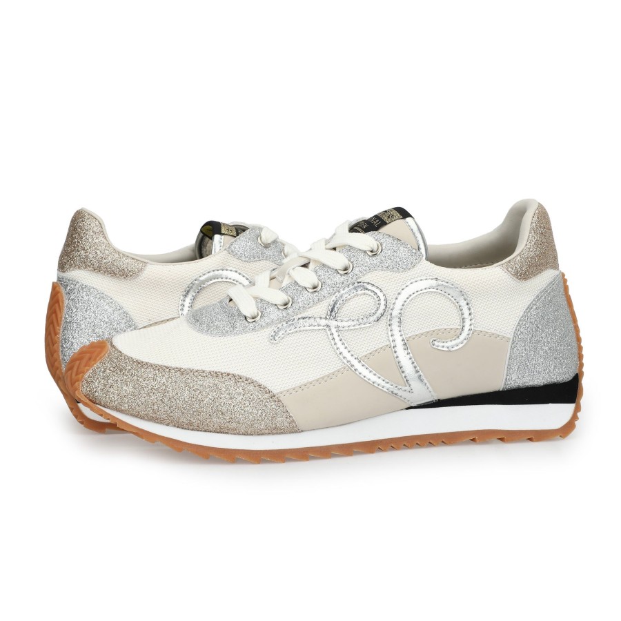 Women Vintage Havana Low Tops | Vroom 8-Matt Silver/Matte Gold