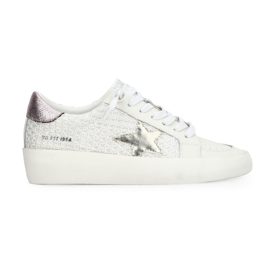 Women Vintage Havana Low Tops | Reflex 30-White Crochet