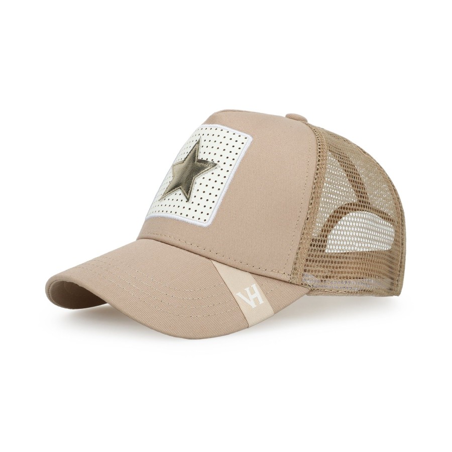 Women Vintage Havana Trucker Hats | Epic 4 Hat