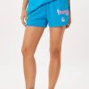 Women Vintage Havana Shorts | Bright Blue St. Tropez Jet Setter Surf Wash Shorts