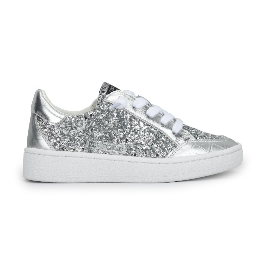 Kids Vintage Havana | Kids Halee-Washed Silver Croco