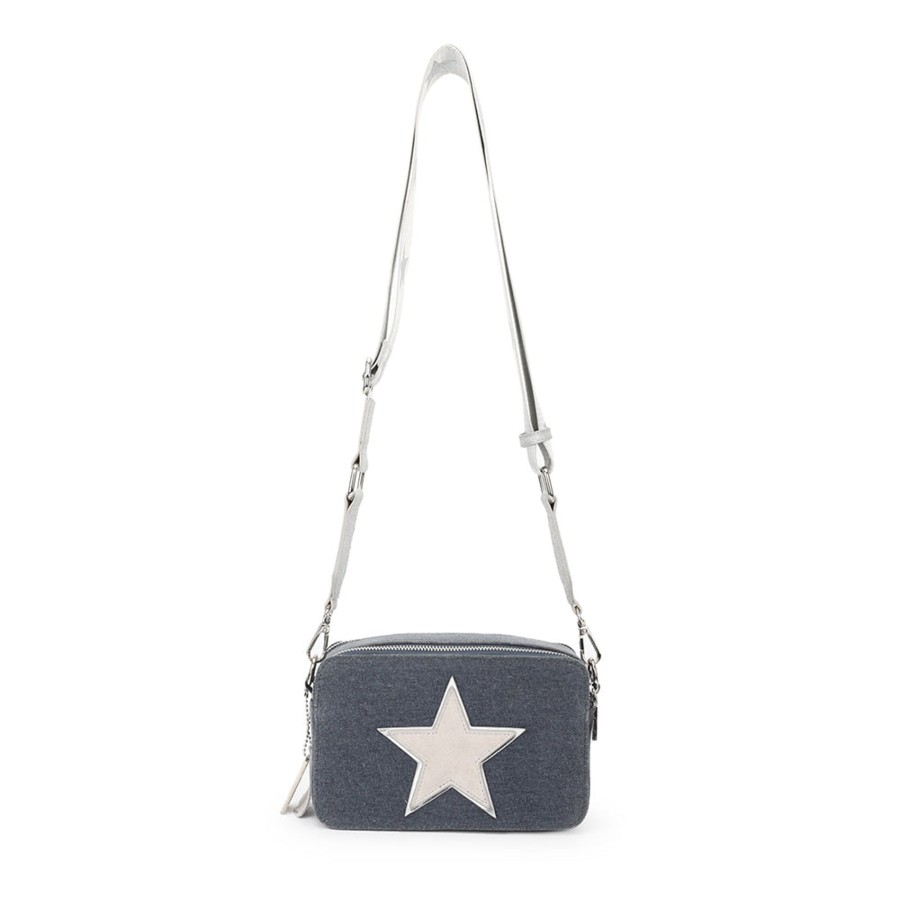 Women Vintage Havana Small Bag | Linda Bag- Denim