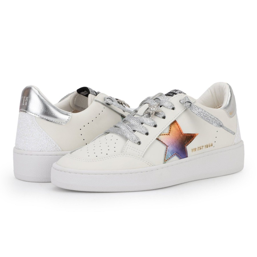 Women Vintage Havana Low Tops | Columbia-Silver Multi