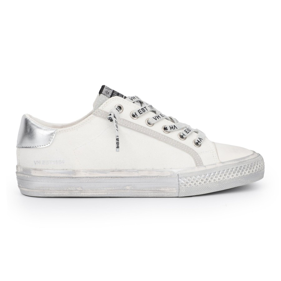 Women Vintage Havana Low Tops | Salena-White