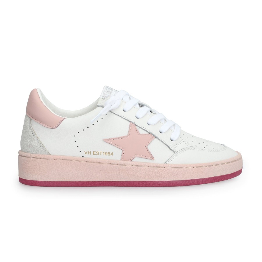 Women Vintage Havana Low Tops | Denisse 27-Rasberry/Baby Pink