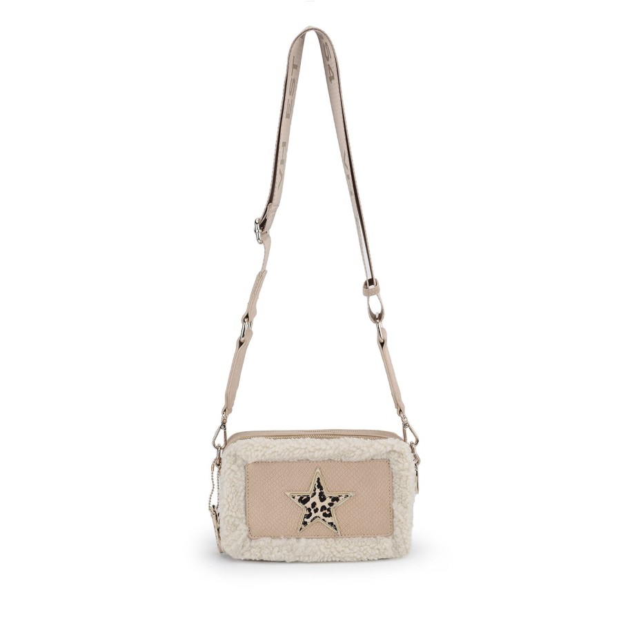 Women Vintage Havana Small Bag | Linda-Beige