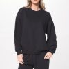 Women Vintage Havana Sweatshirts | Black Proweave Crewneck Sweatshirt