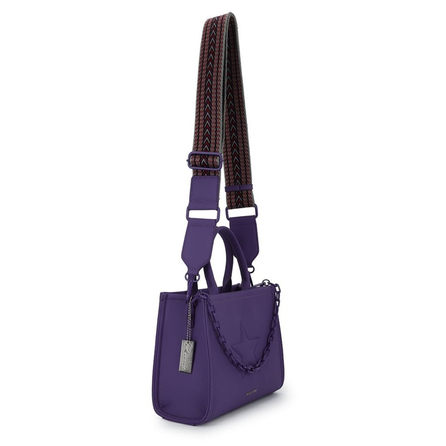 Women Vintage Havana Top Handle | Alyce Bag-Plum