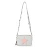 Women Vintage Havana Small Bag | Linda Bag- Silver/Pink