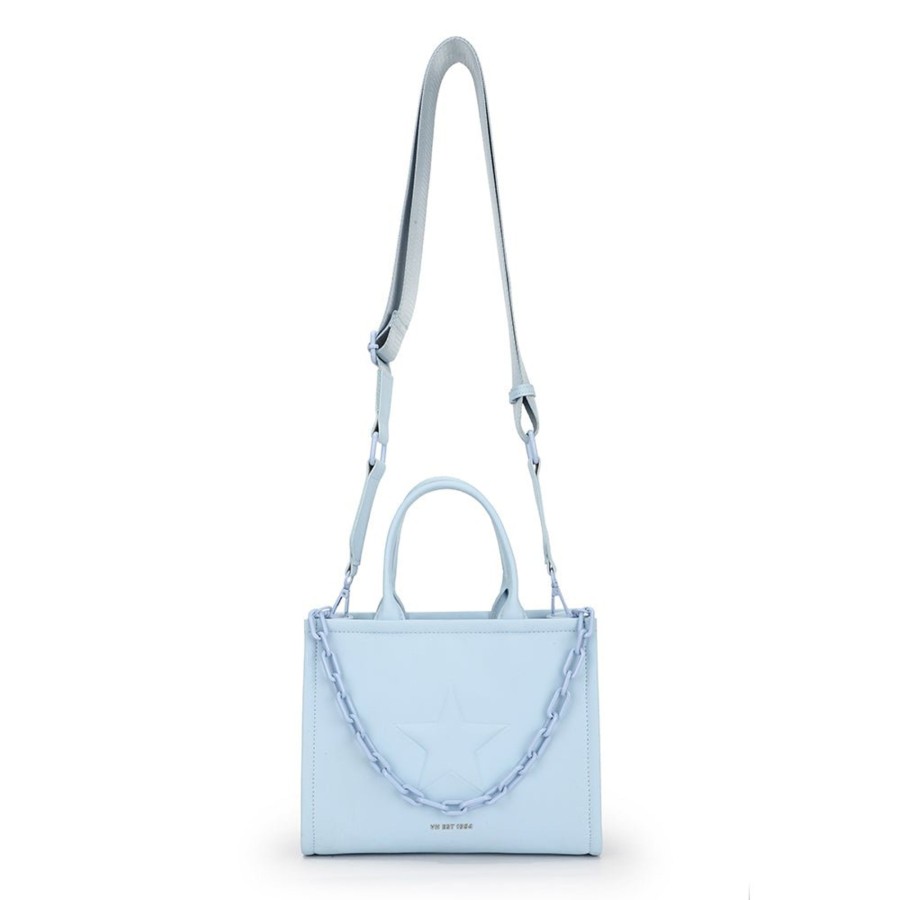 Women Vintage Havana Top Handle | Alyce Bag-Blue