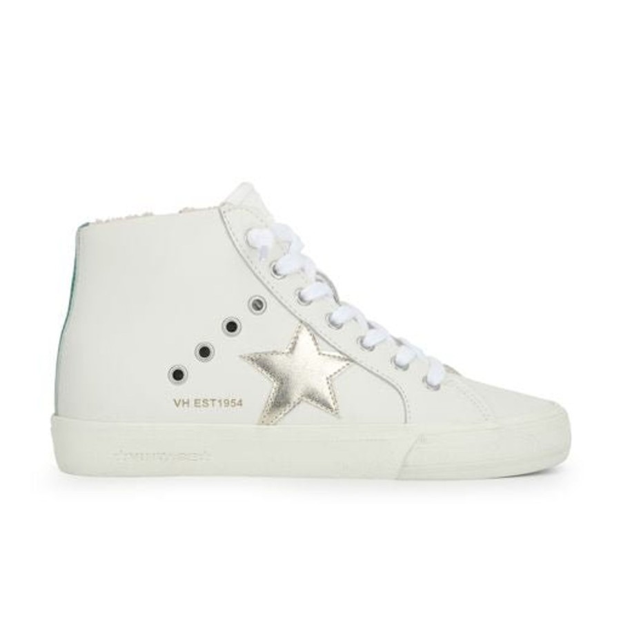 Women Vintage Havana High Tops | Break Out 6-White Gold