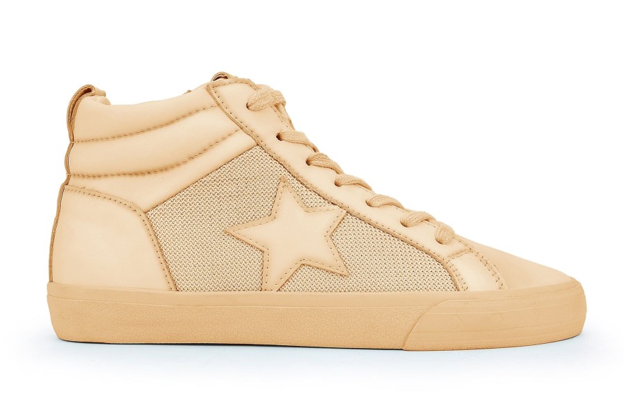 Women Vintage Havana High Tops | Serious-Beige