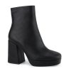 Women Vintage Havana Boots & Booties | Bayside-Black Leather