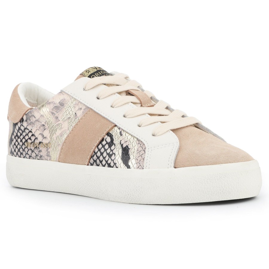 Women Vintage Havana Low Tops | Rema-Multi Mix