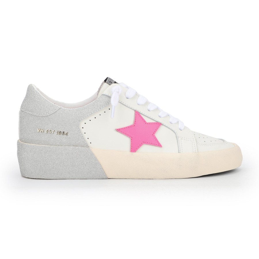 Women Vintage Havana Low Tops | Refresh-Silver Multi