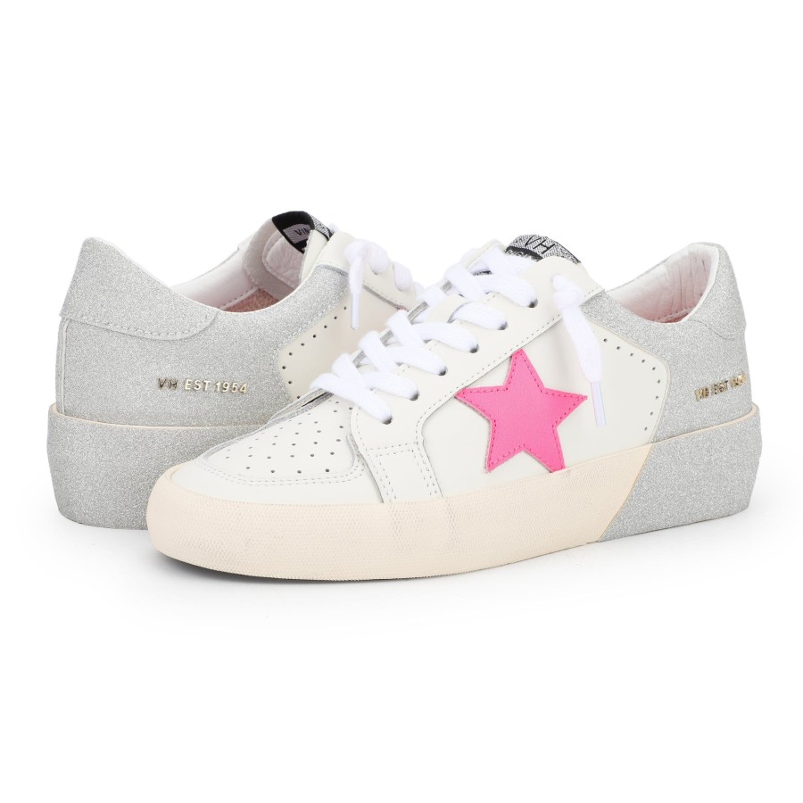 Women Vintage Havana Low Tops | Refresh-Silver Multi