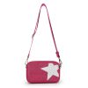 Women Vintage Havana Small Bag | Mini Meme-Fuschia Rhinestone Multi