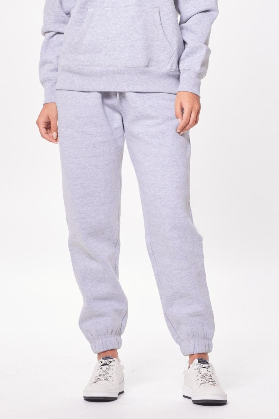 Women Vintage Havana Joggers | Heather Grey Proweave Jogger