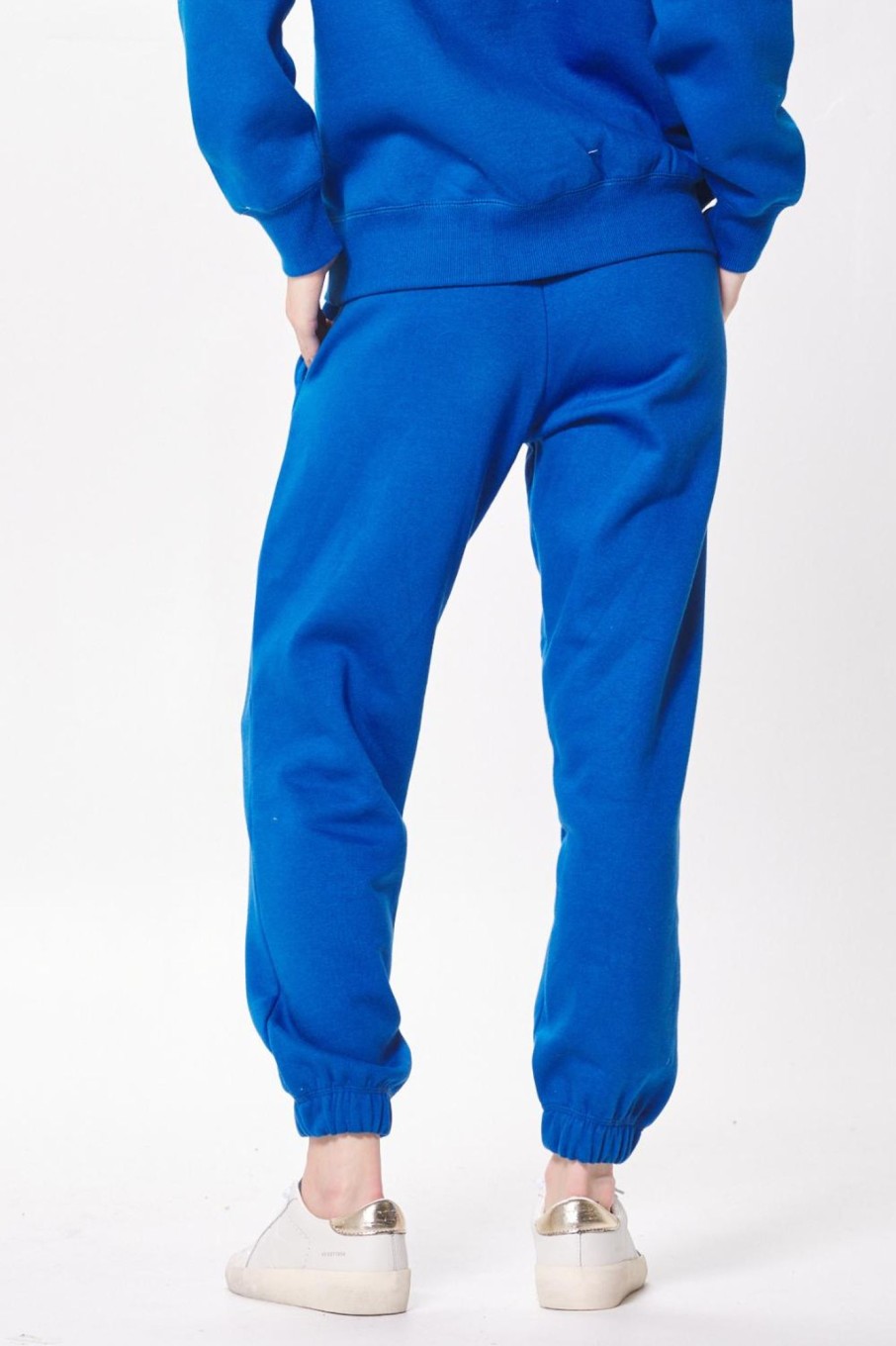 Women Vintage Havana Joggers | Vivid Blue Proweave Jogger