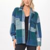 Women Vintage Havana Outerwear | Forest Plaid Shirt Jacket