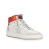 Women Vintage Havana High Tops | Dream 13-Orange Multi