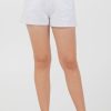 Women Vintage Havana Shorts | Grey Icicle Essential Fleece Shorts