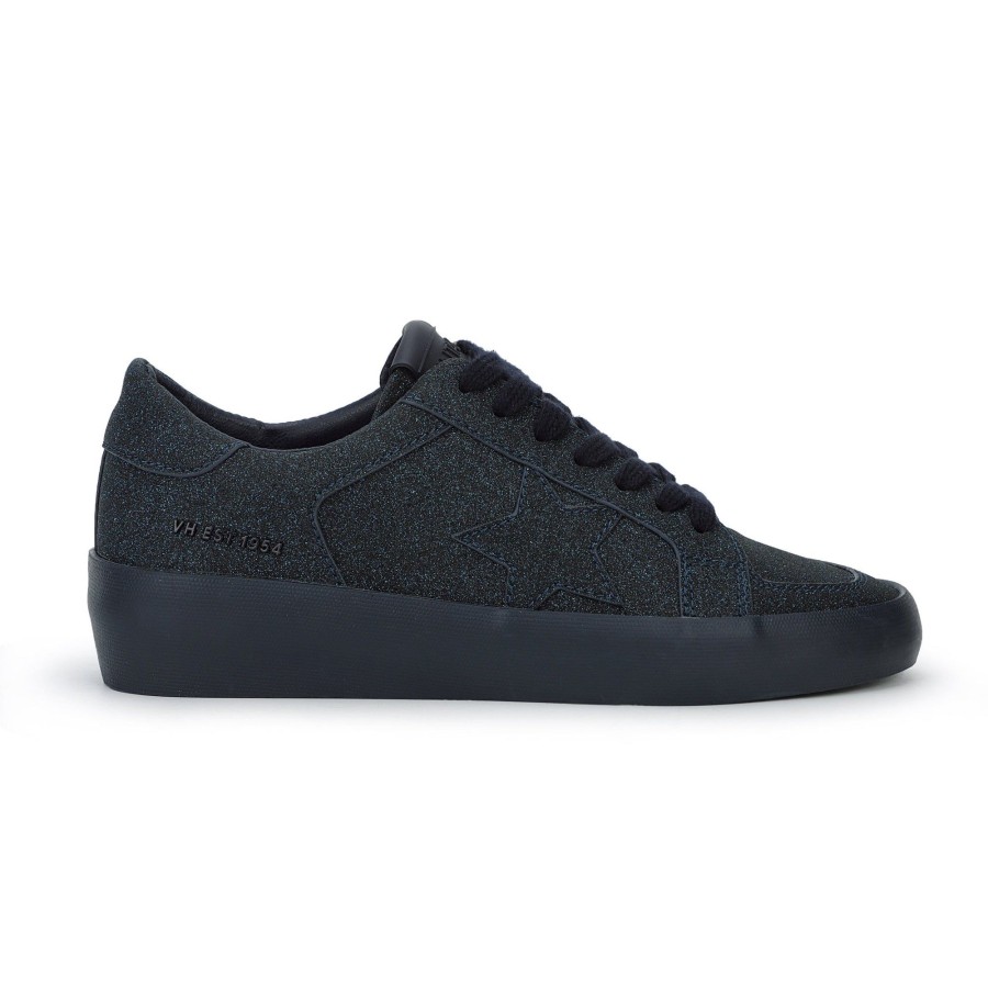 Women Vintage Havana Low Tops | Kara -Matt Navy