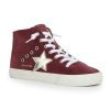 Women Vintage Havana High Tops | Break Out 3-Burgundy