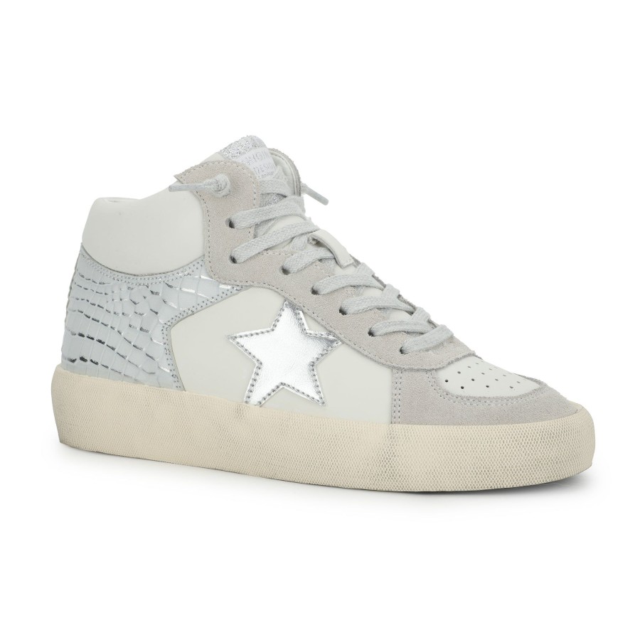 Women Vintage Havana High Tops | Reflex High 1-Silver Snake