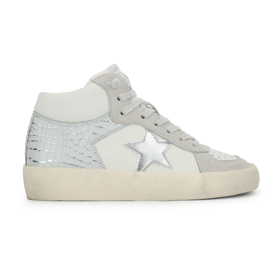 Women Vintage Havana High Tops | Reflex High 1-Silver Snake