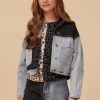 Kids Vintage Havana Kids Tops | Colorblocked Denim Jacket