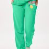 Women Vintage Havana Joggers | Surf Green Capri Jet Setter Surf Wash Jogger