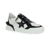 Women Vintage Havana Low Tops | Laser 3- Black Silver Multi