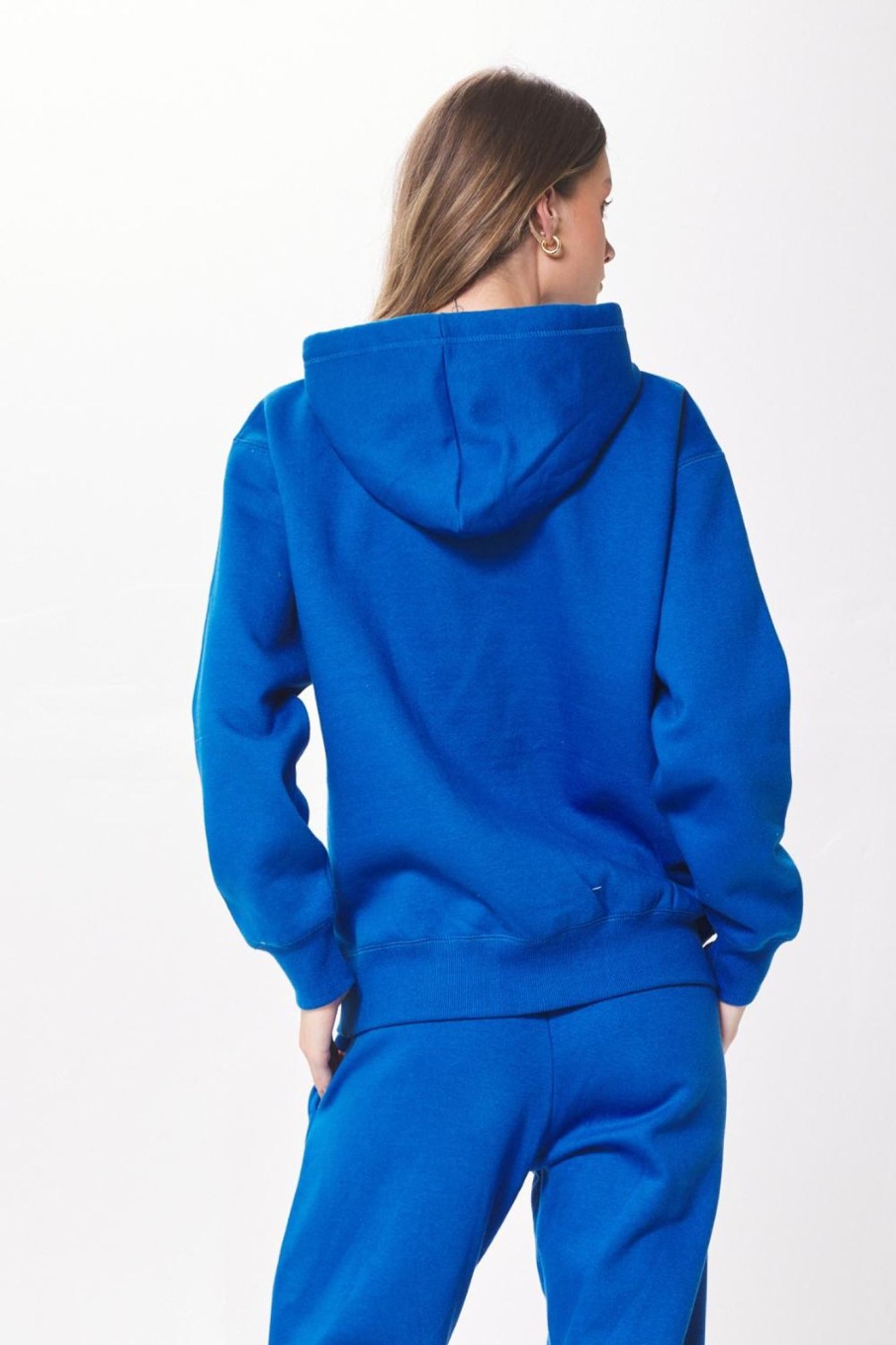 Women Vintage Havana Sweatshirts | Vivid Blue Proweave Hoodie