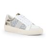 Women Vintage Havana Low Tops | Janice-Silver Glitter Gold Multi