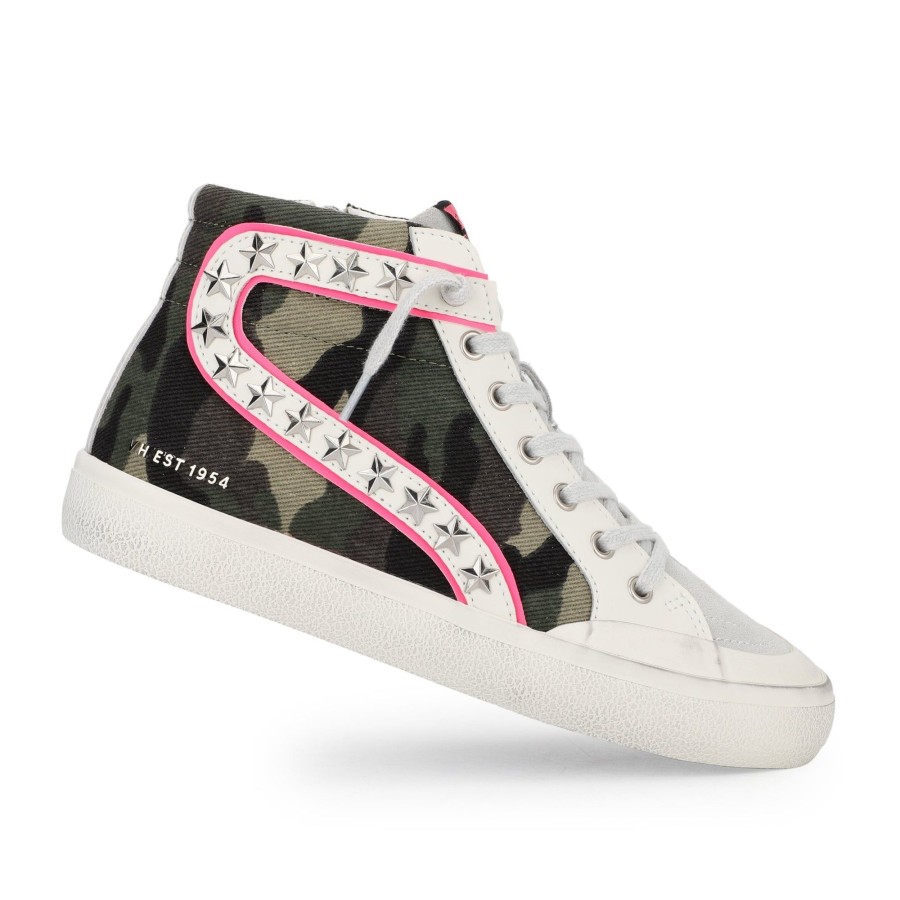 Women Vintage Havana High Tops | Dorit High-Camo Multi