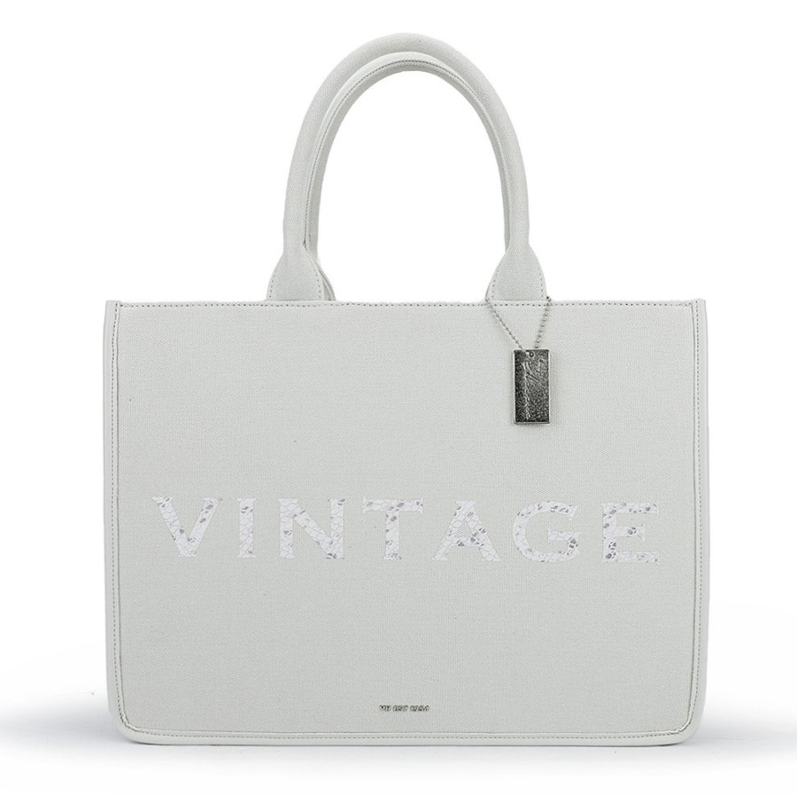 Women Vintage Havana Top Handle | Erin Bag-Grey