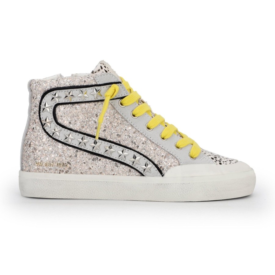 Women Vintage Havana High Tops | Inbal High-Glitter Multi