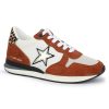 Women Vintage Havana Low Tops | Rock-White Chestnut Leopard