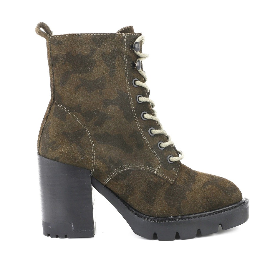 Women Vintage Havana Boots & Booties | Westburry-Green Camo