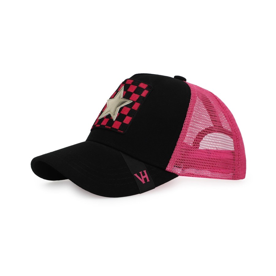 Women Vintage Havana Trucker Hats | Molly 4 Hat