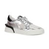 Women Vintage Havana Low Tops | Laser 4- Silver Multi