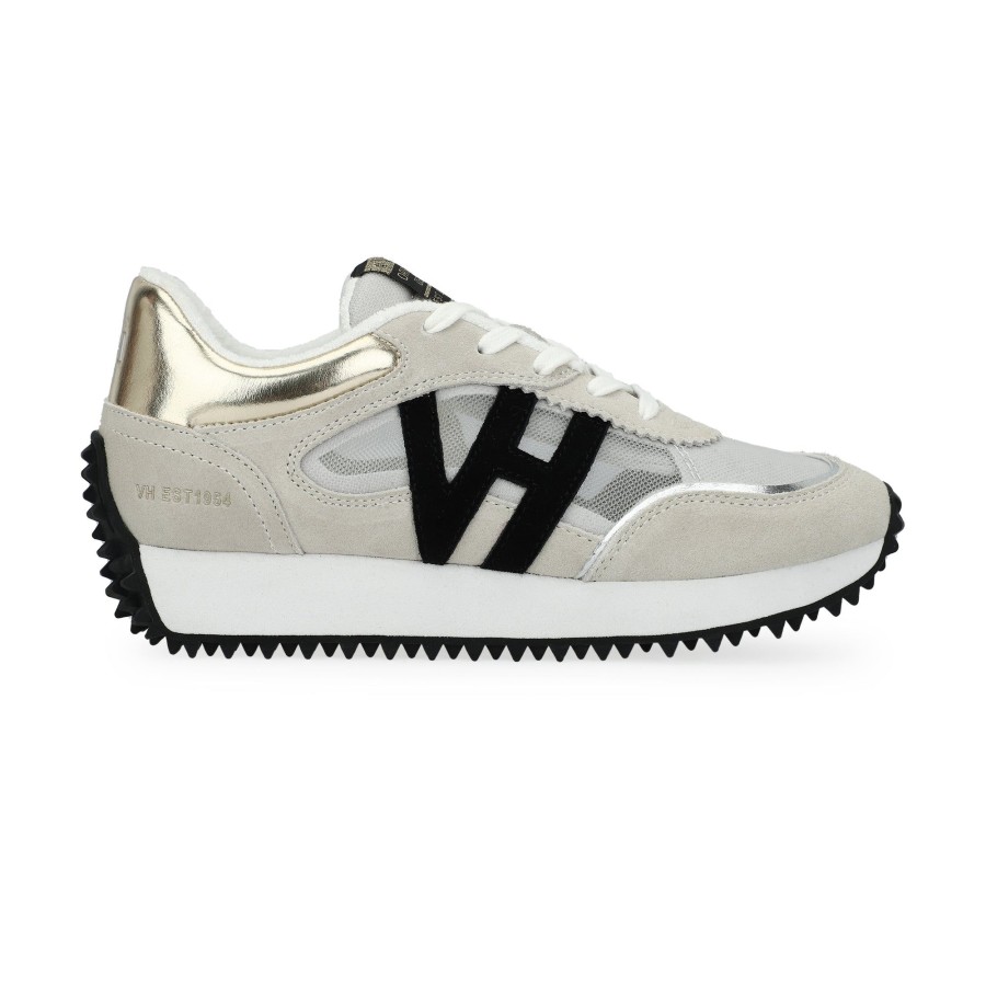 Women Vintage Havana Low Tops | Cosmic 6 -Clear Mesh/Black